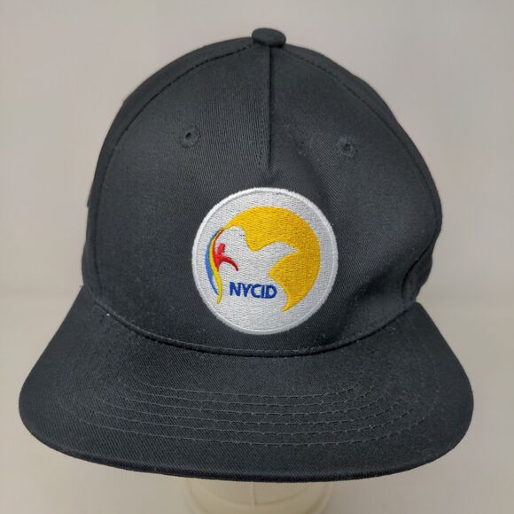 Unbranded Men's Slideback Hat Black New York Center Interpersonal Development - Picture 2 of 6